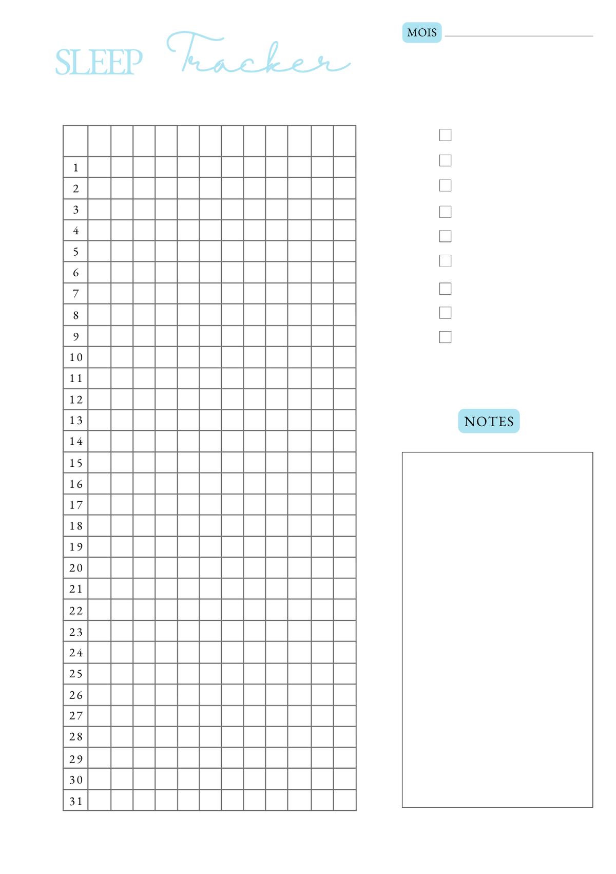 Sleep Tracker