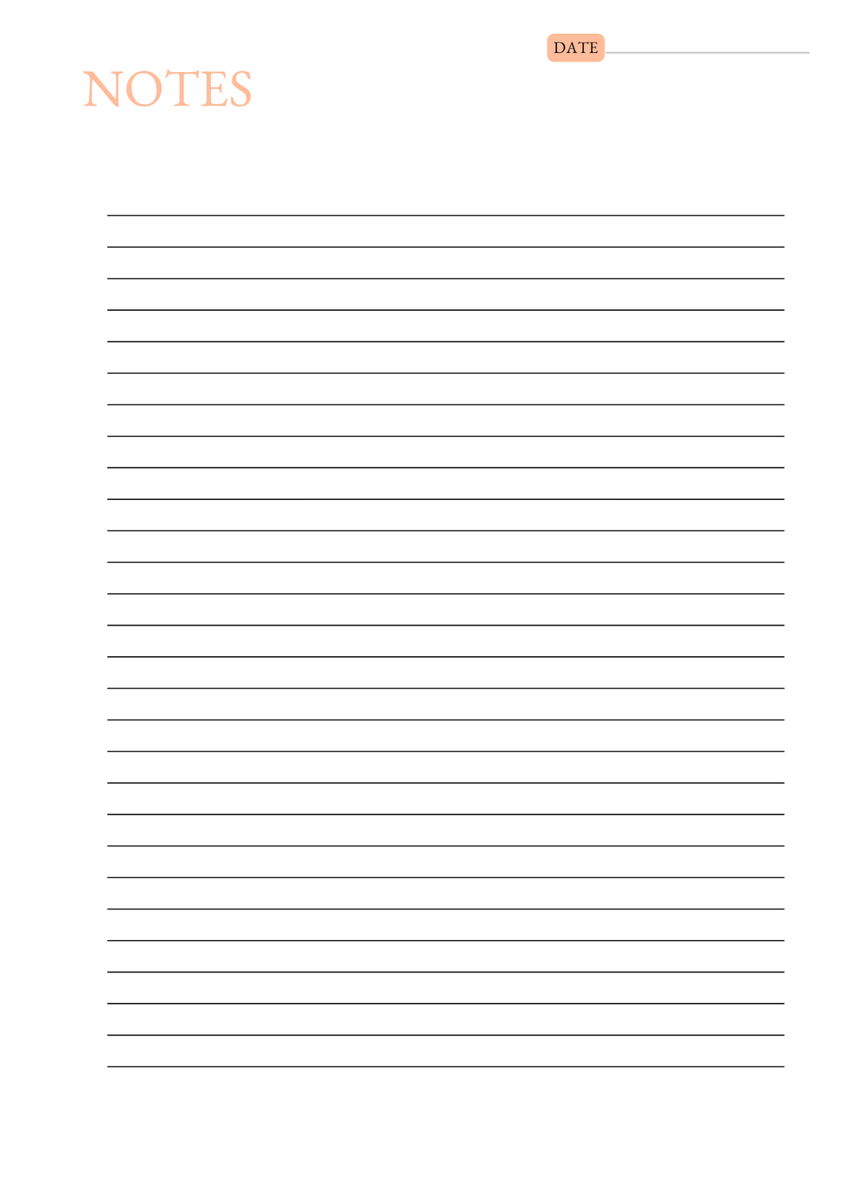 Pages Notes
