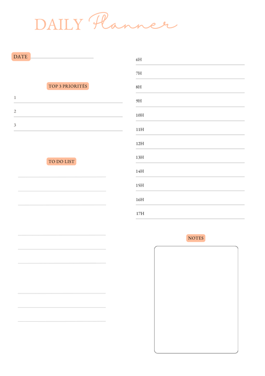 Daily Planner