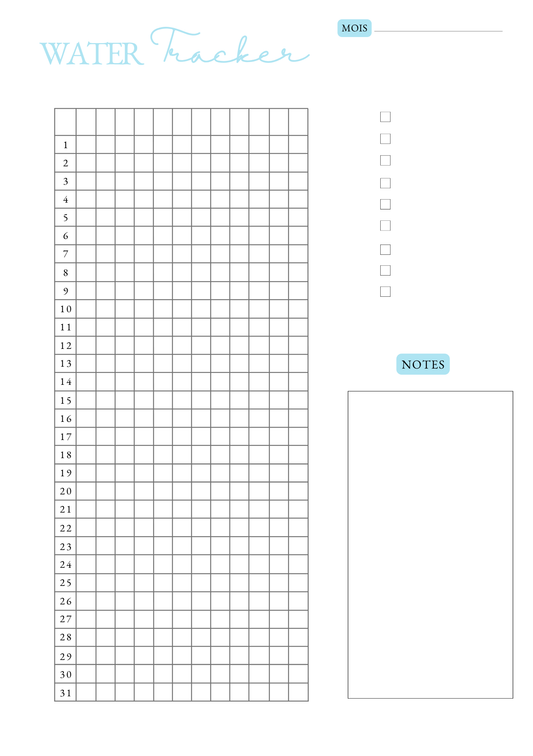 Water Tracker