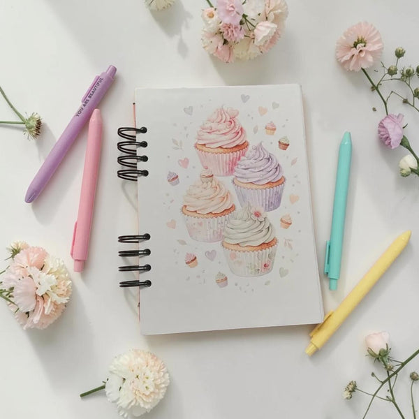 Planner A5 Trimestriel — Cupcake  (papier 80G)