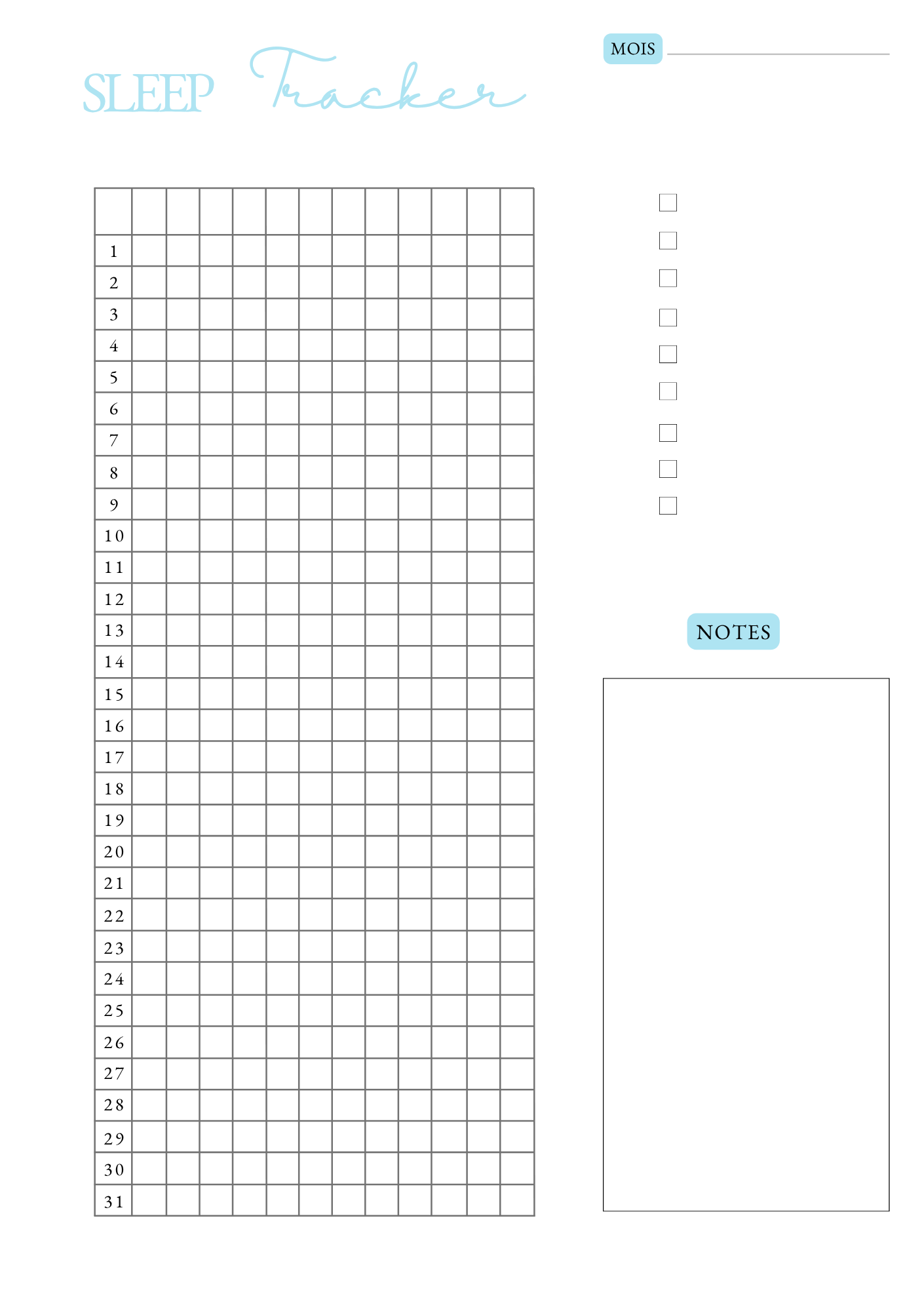 Sleep Tracker