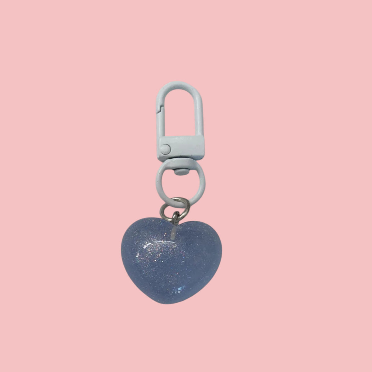 Porte-clés Cœur Résine