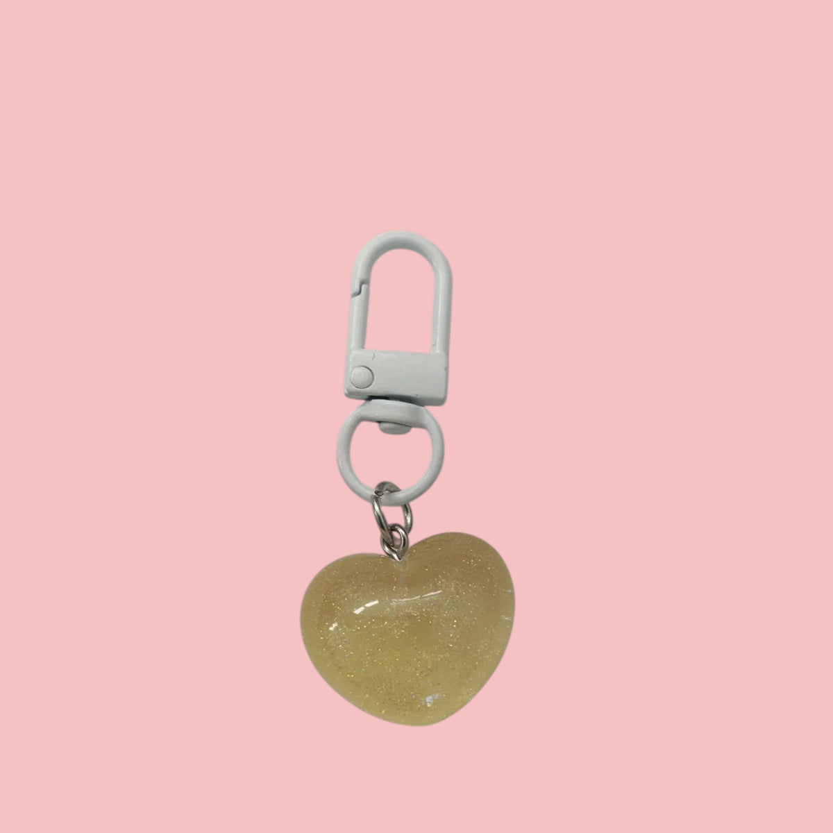 Porte-clés Cœur Résine