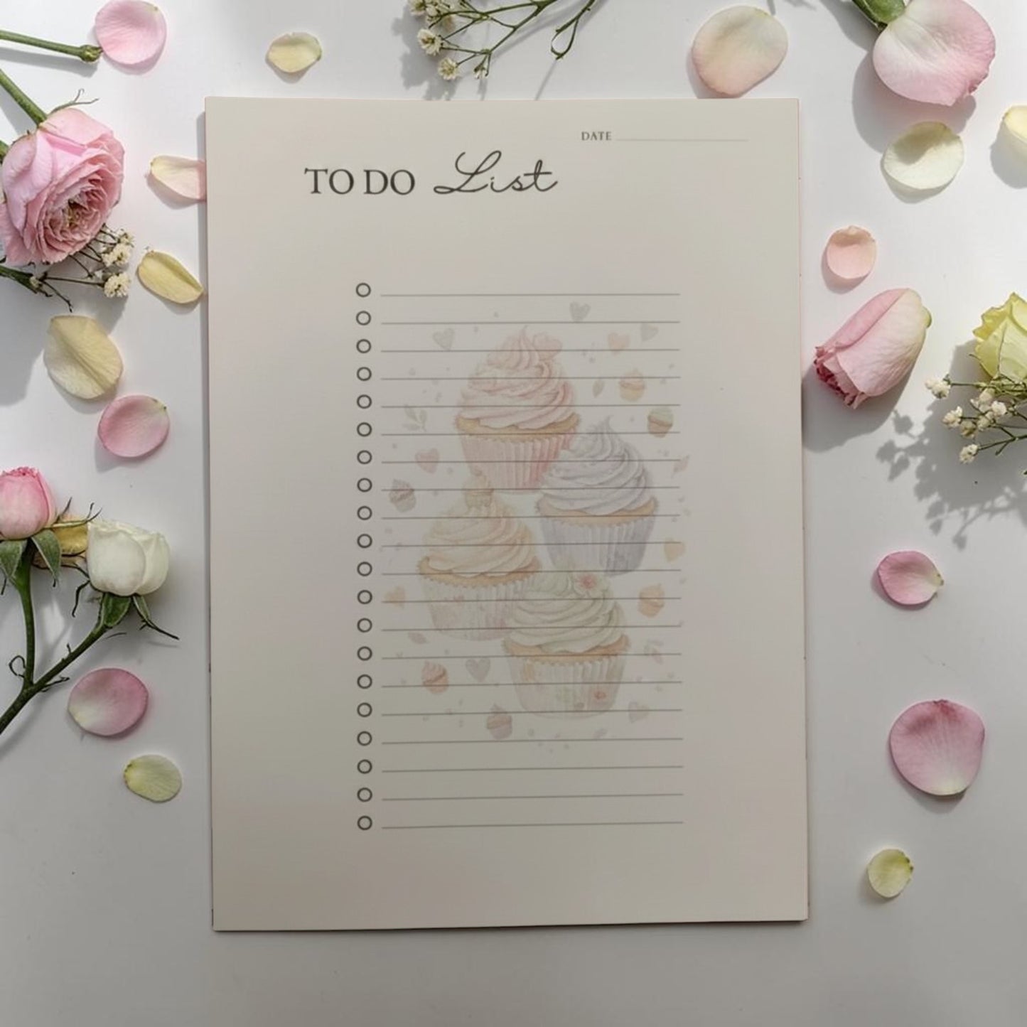Notepad A6 — To Do List — Cupcake