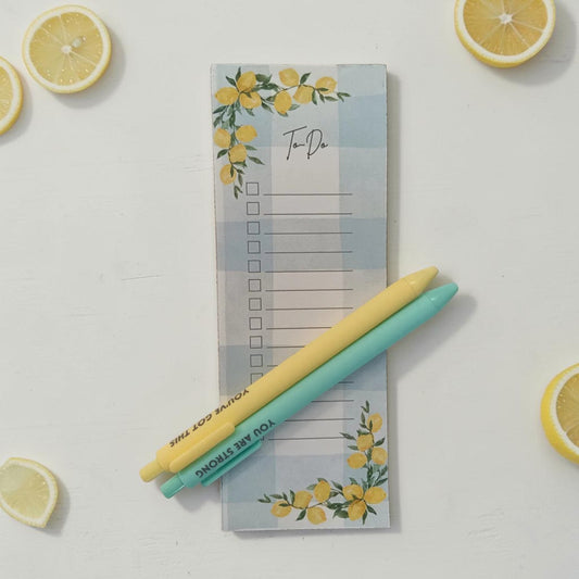 Notepad To Do — Citron Vichy